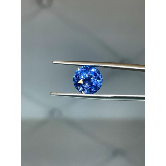 6.27ct Blue Sapphire 