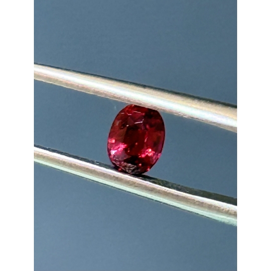 0.6ct Excellent Faceted Unheated Ruby