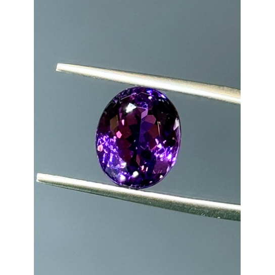 4.11ct Brilliant Cut Amethyst 
