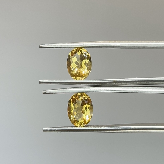 3.5ct Citrine Pair
