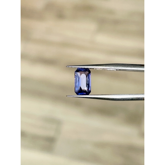 1.66ct Purple Sapphire - Rectangle 
