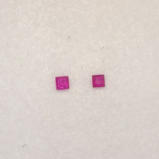 0.18ct Ruby Pair RB28
