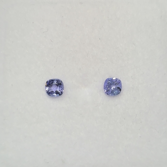 0.6ct Tanzanite Pair