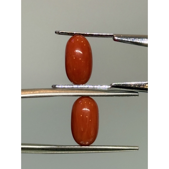 4.7ct Coral Pair