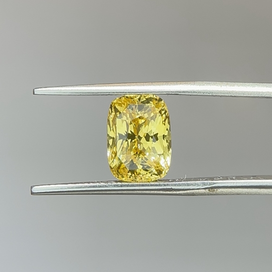 6.04ct Yellow Sapphire