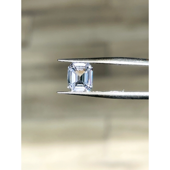 1.50ct White Sapphire Radiant 