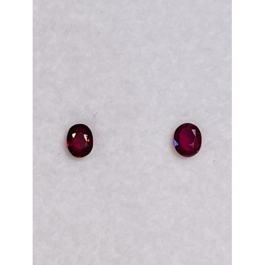 0.31ct Vivid Red Ruby Pai