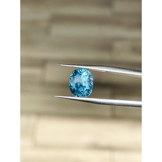 4.90ct Blue Zircon 