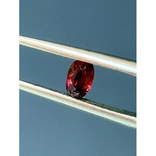 0.38ct Excellent Faceted Unheated Ruby