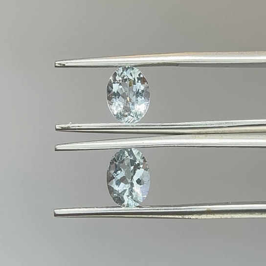 2.1ct Aquamarine Pair