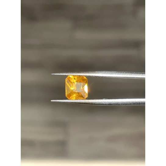 1.97ct Yellow Sapphire 