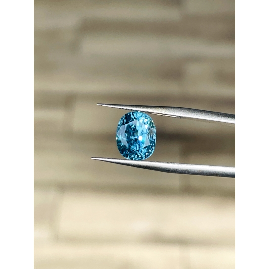 4.90ct Blue Zircon 