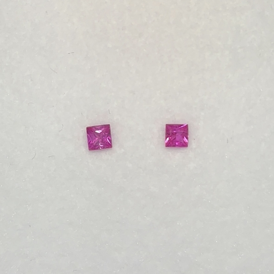 0.19ct Ruby Pair RB26