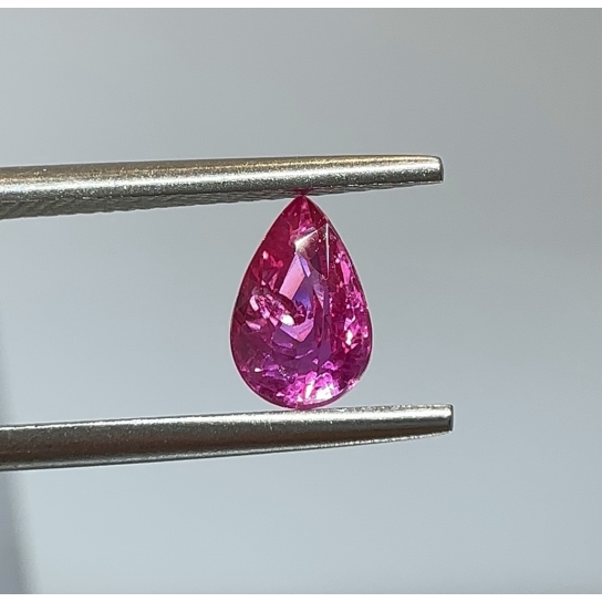 1.02ct Reddish Pink Sapphire