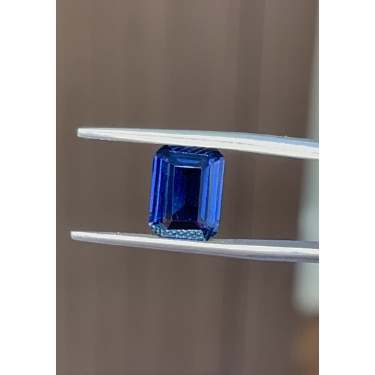 3.04ct Violet Spinel Rectangle 