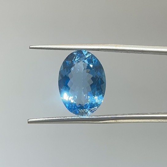 8.7ct Swiss Blue Topaz SBT10