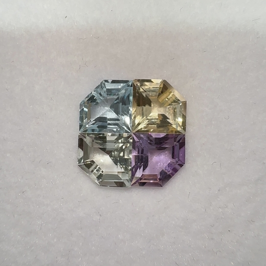 4ct Pie Cut Gemstones