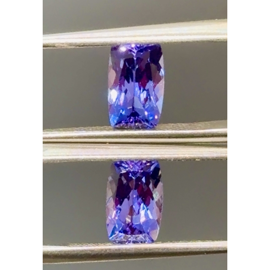 2.4ct Tanzanite Pair