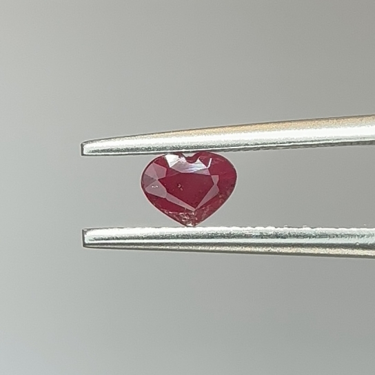 0.48ct Heart Ruby