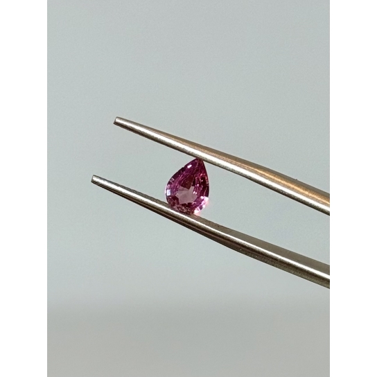 0.69ct Excellent Faceted Pink Sapphire