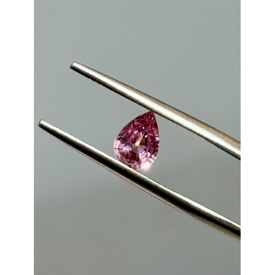 0.63ct Excellent Faceted Pink Sapphire