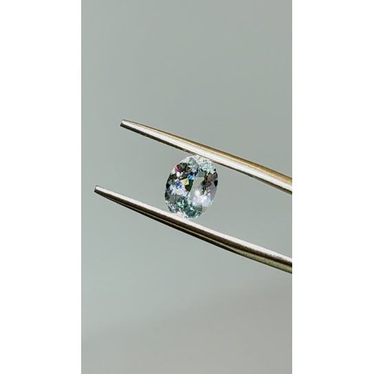 1.23ct Excellent Faceted Aquamarine