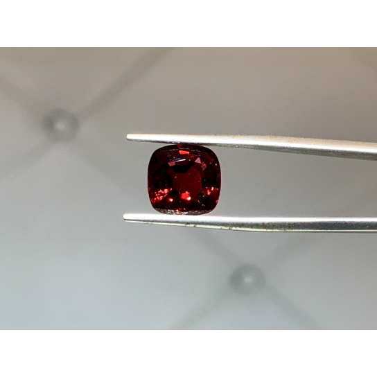 4.10ct Red Spinel Cushion 