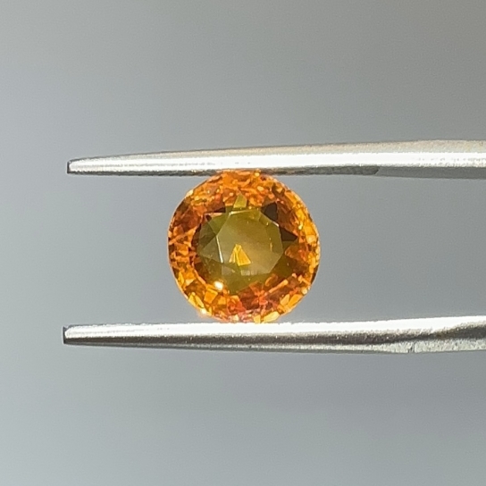3ct Heated Orange Sapphire