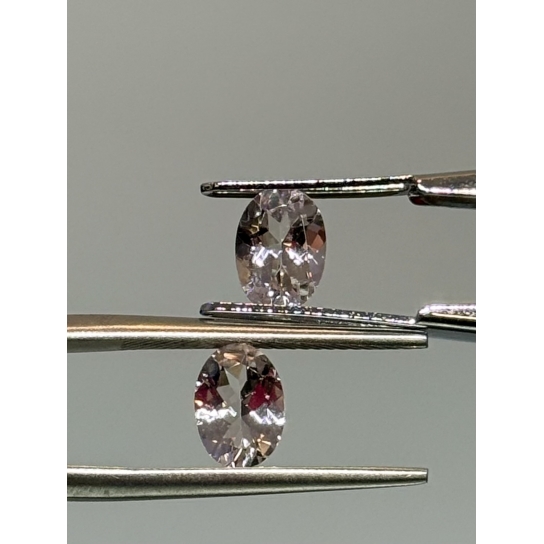 1.6ct Bedazzling Morganite Pair