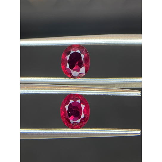 1.52ct Ruby Pair